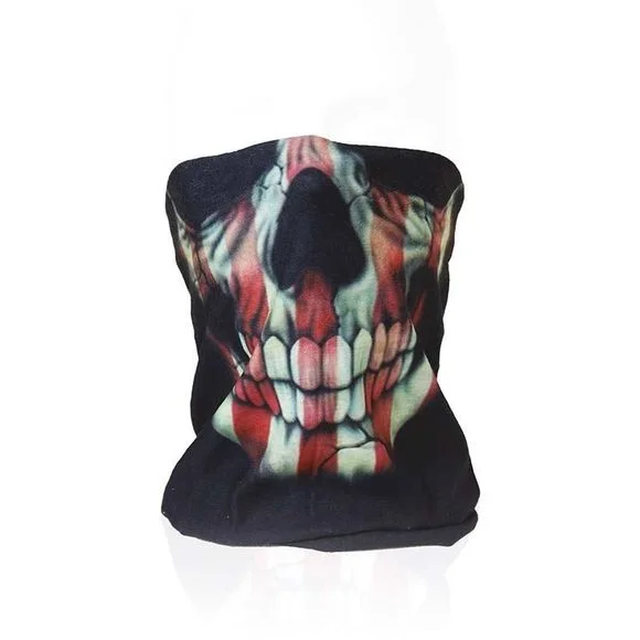 Tour de cou Harisson U.S.SKULLS – Noir / Multicolore Ref : HN0129 / HA944