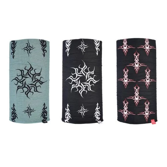 Tour de cou Oxford COMFY TRIBAL 3-PACK – Noir / Rouge Ref : OD0417 / NW122