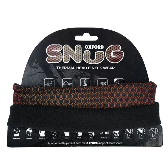 Tour de cou Oxford SNUG NACREOUS – Orange Ref : OD0439 / NW419