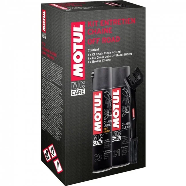 TOUT TERRAIN – Kit nettoyage + graissage MOTUL