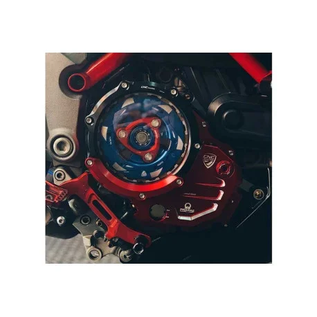 Transparent oil clutch cover Ducati Pramac Racing Limited Edition