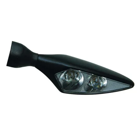 TURN SIGNAL AND REAR LIGHT AND STOP LIGHT LED MICRO RHOMBUS BLACK PL UNIT ARD