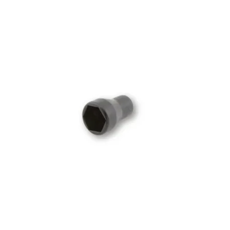 Turn signal cap diameter 8 black – 4pcs