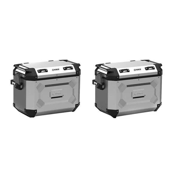 Valise Kappa K-FORCE 48 Litres ALU par paire Universel Ref : KP1211 / KFR48APACK2