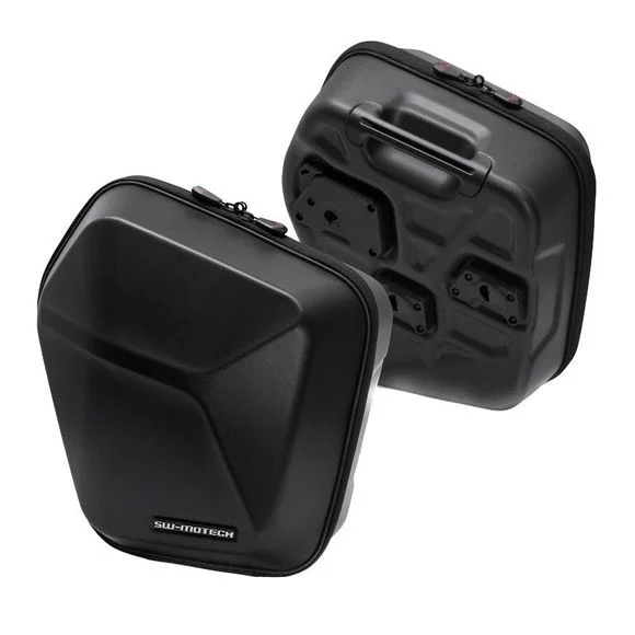 Valise SW-MOTECH KIT COMPLET URBAN ABS Noir (2×16.5 litres) – Noir Ref : BC.HTA.01.924.30000/ / BC.HTA.01.924.30000/B