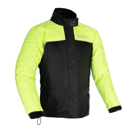 Veste de pluie Oxford SUR-VESTE PLUIE – Noir / Jaune Ref : OD0446