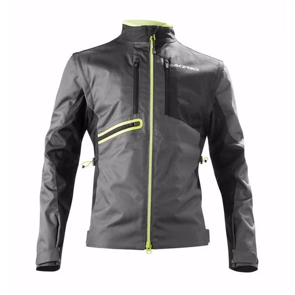 Veste enduro Acerbis ENDURO ONE BLACK FLUO YELLOW 2023 – Noir / Jaune Ref : AE1505