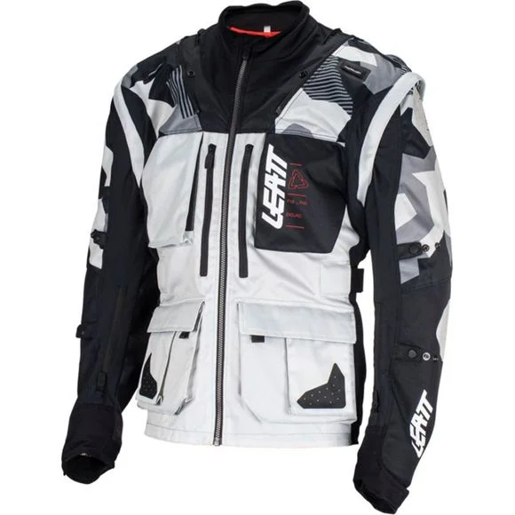 Veste enduro Leatt 5.5 ENDURO 2024 – Gris / Rouge Ref : LB0724