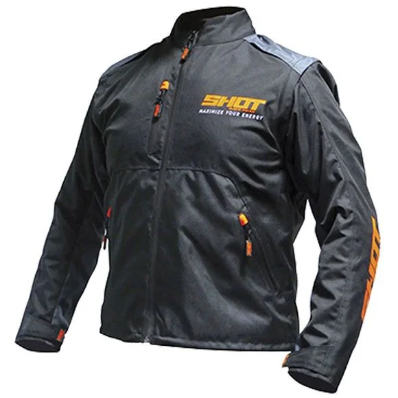 Veste enduro Shot CONTACT ASSAULT – BLACK NEON ORANGE 2022 – Noir / Orange Ref : SO1708