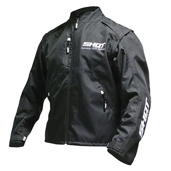 Veste enduro Shot CONTACT ASSAULT – BLACK WHITE 2022 – Noir / Blanc Ref : SO1709