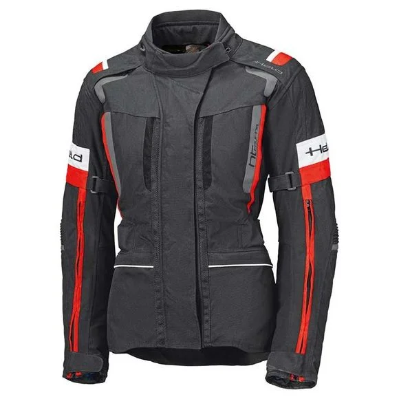 Veste Held 4-TOURING II FEMME – Noir / Rouge Ref : ED0066