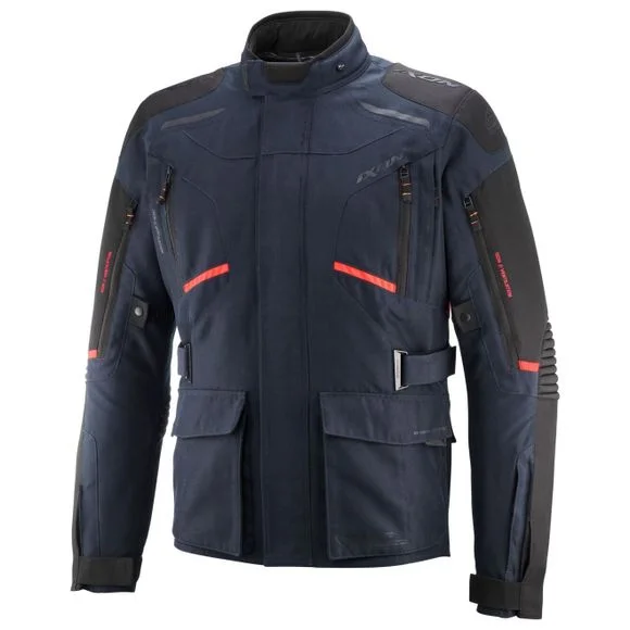 Veste Ixon MIDGARD – Bleu / Rouge Ref : IX1966