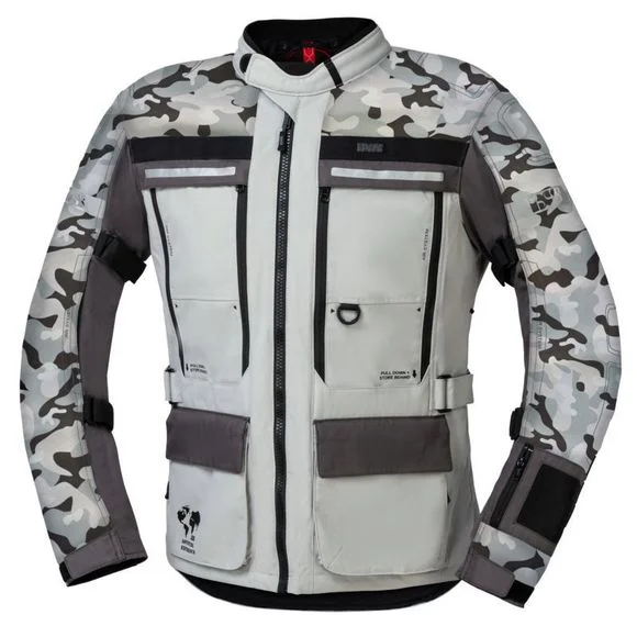 Veste IXS MONTEVIDEO-AIR 3.0 – Gris / Vert Ref : IS1111