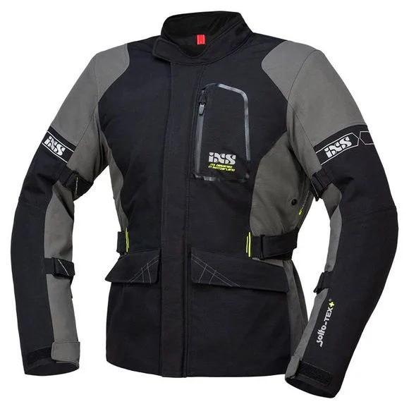 Veste IXS TOUR LAMINATE-ST-PLUS – Noir / Gris Ref : IS0952