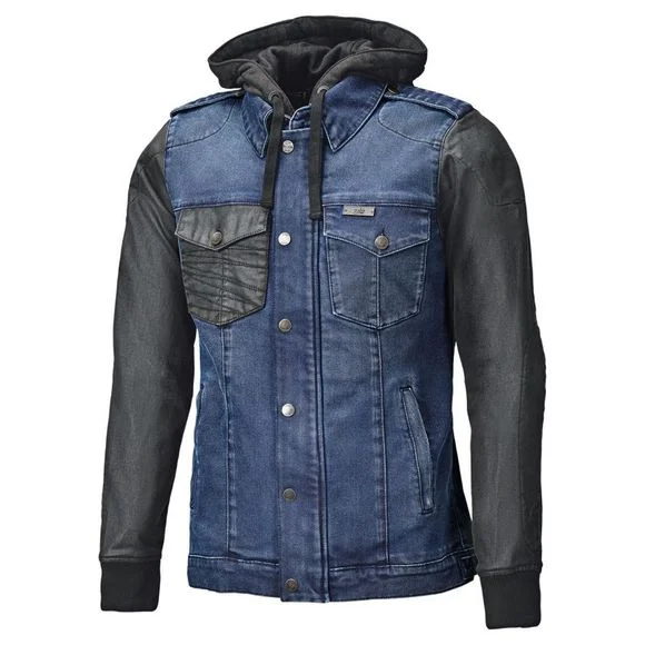 Veste Jean Held PETROL – Noir / Marron Ref : ED0344