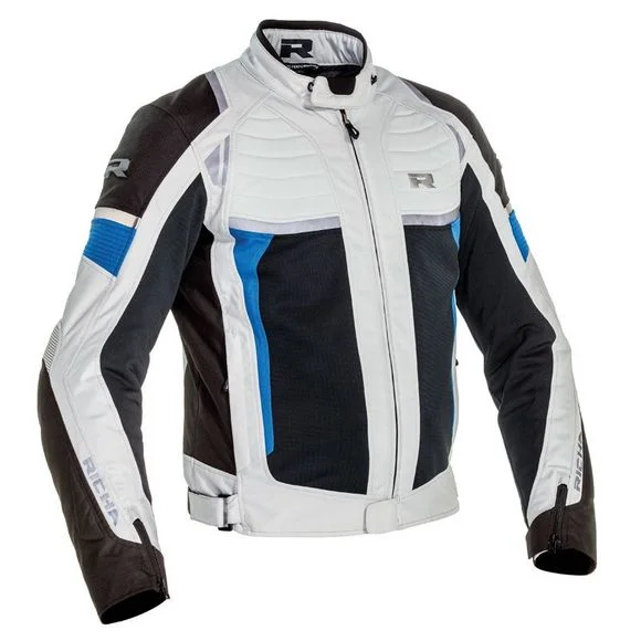 Veste Richa AIRSTREAM-X – GREY – Gris / Bleu Ref : RC0690