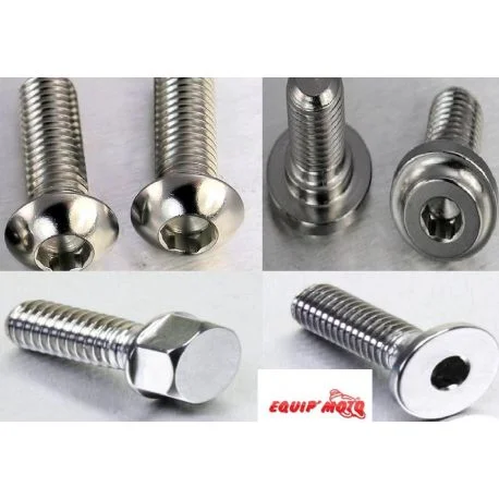 Vis disque de frein M8X1,25X24MM inox unitaire CB125
