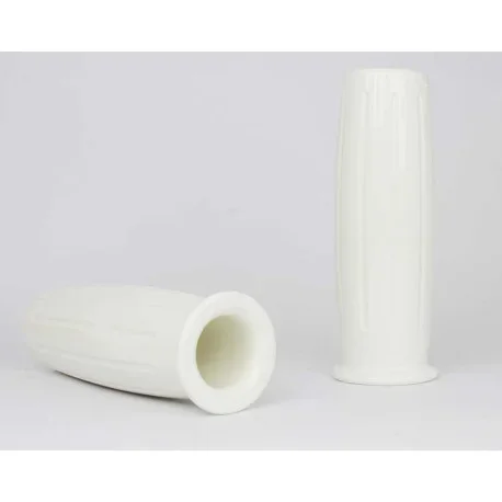 White 25mm grip pair