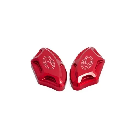 YAMAHA R6 MIRROR BLOCK-OFFS EVOTECH