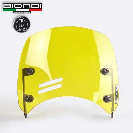 YELLOW CAFE WINDSHIELD SCRAM 411 BIONDI